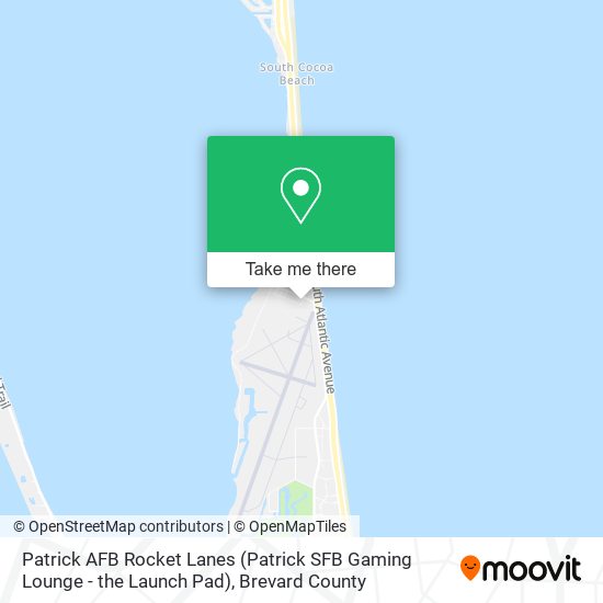 Mapa de Patrick AFB Rocket Lanes (Patrick SFB Gaming Lounge - the Launch Pad)