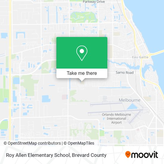 Roy Allen Elementary School map