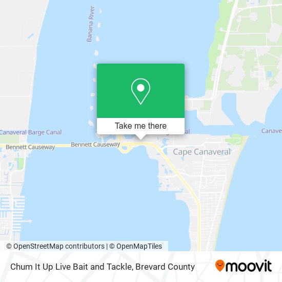 Mapa de Chum It Up Live Bait and Tackle