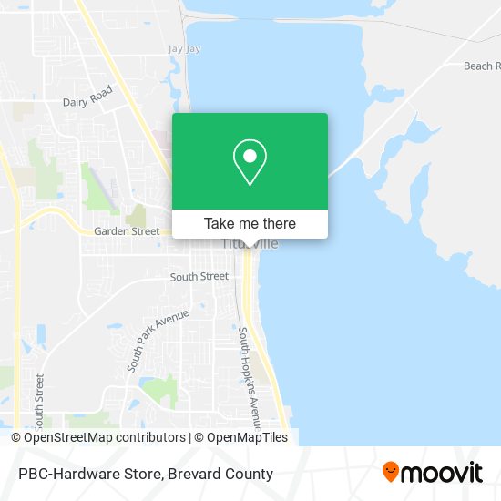 PBC-Hardware Store map