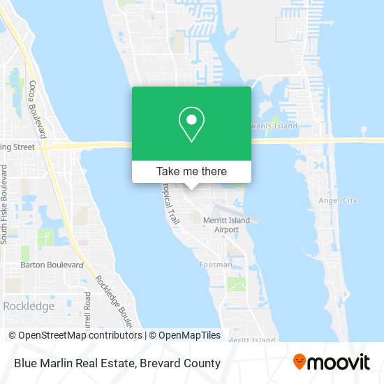 Blue Marlin Real Estate map