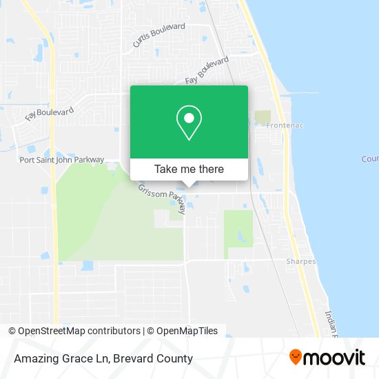 Amazing Grace Ln map