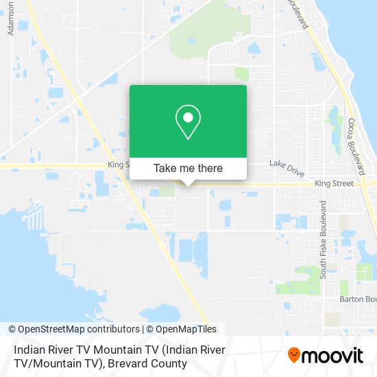 Mapa de Indian River TV Mountain TV