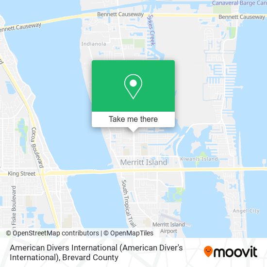 American Divers International (American Diver's International) map