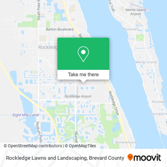 Mapa de Rockledge Lawns and Landscaping