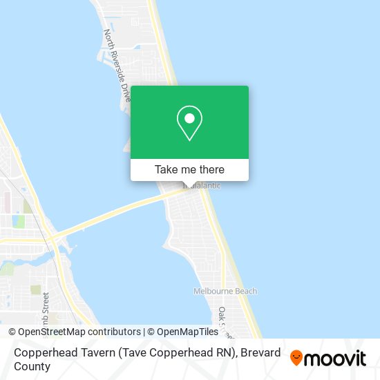 Mapa de Copperhead Tavern (Tave Copperhead RN)