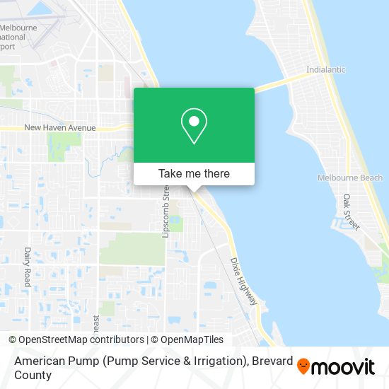 Mapa de American Pump (Pump Service & Irrigation)