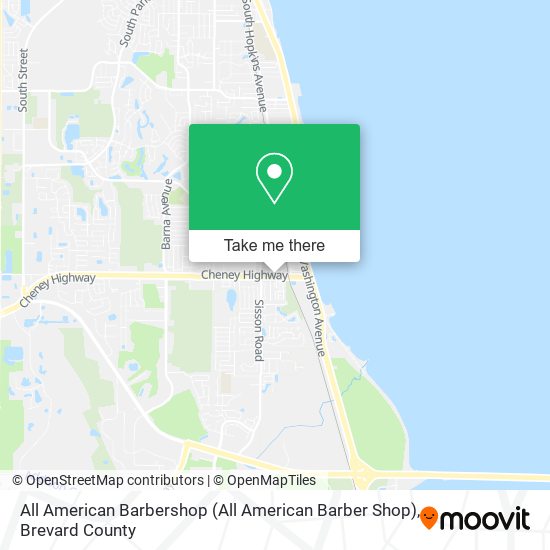 All American Barbershop (All American Barber Shop) map