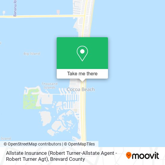 Mapa de Allstate Insurance (Robert Turner-Allstate Agent - Robert Turner Agt)