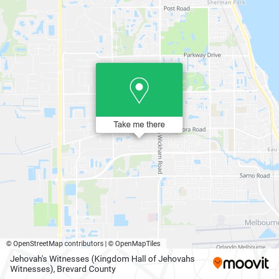 Jehovah's Witnesses (Kingdom Hall of Jehovahs Witnesses) map