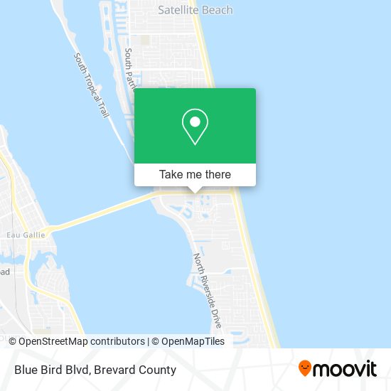 Blue Bird Blvd map