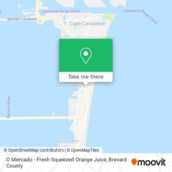 O Mercado - Fresh Squeezed Orange Juice map