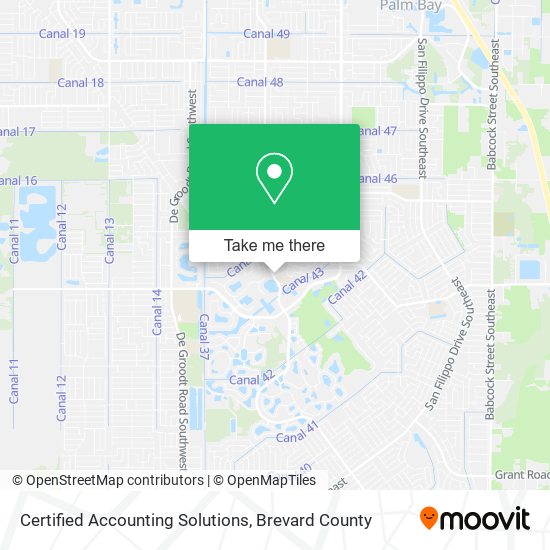 Mapa de Certified Accounting Solutions