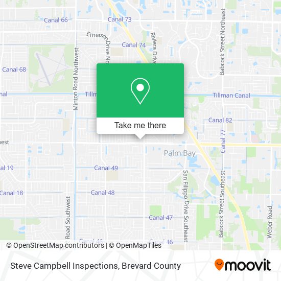 Mapa de Steve Campbell Inspections