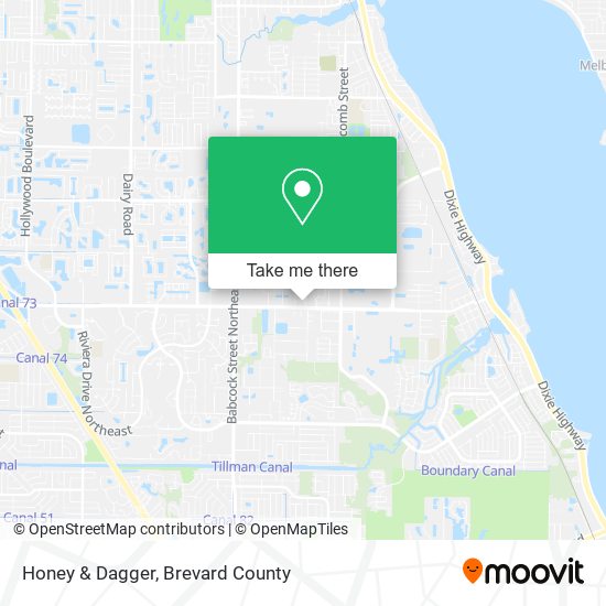 Mapa de Honey & Dagger