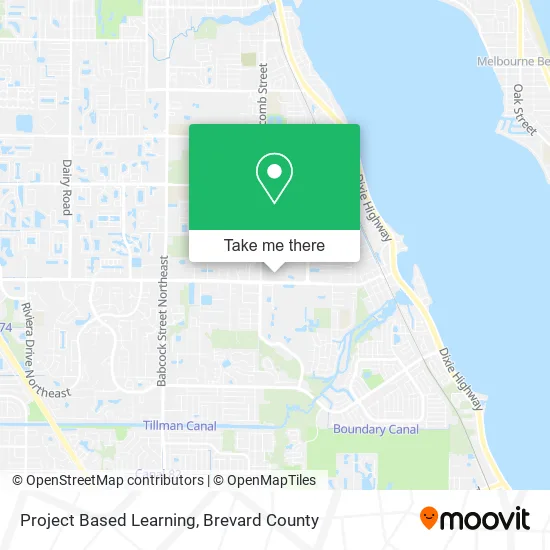 Project Based Learning map