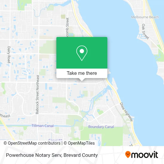 Powerhouse Notary Serv map