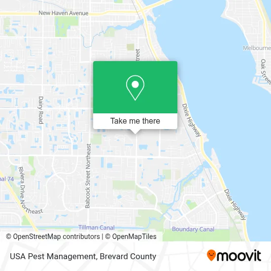 USA Pest Management map