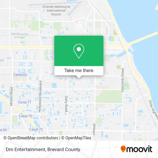 Dm Entertainment map