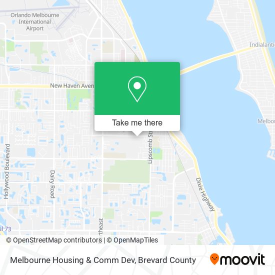 Melbourne Housing & Comm Dev map