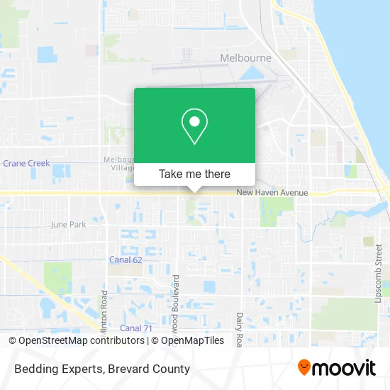 Bedding Experts map