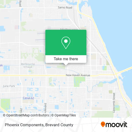 Phoenix Components map