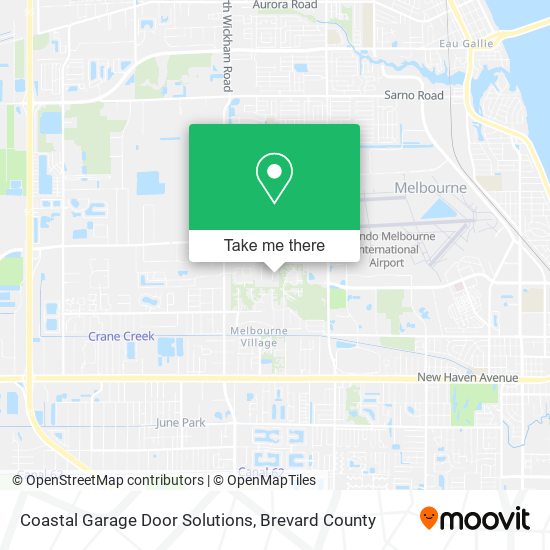 Mapa de Coastal Garage Door Solutions
