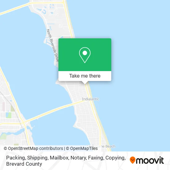 Packing, Shipping, Mailbox, Notary, Faxing, Copying map