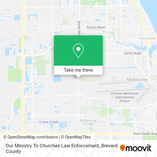 Our Ministry To Churches Law Enforcement map