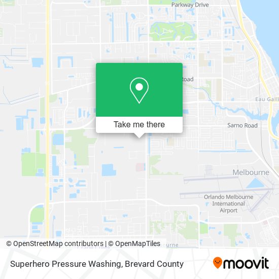 Superhero Pressure Washing map