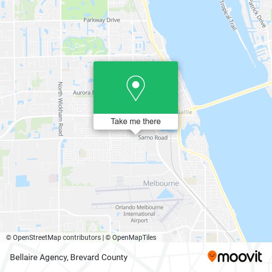 Bellaire Agency map
