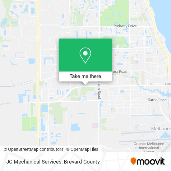 JC Mechanical Services map
