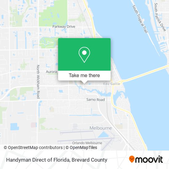 Handyman Direct of Florida map