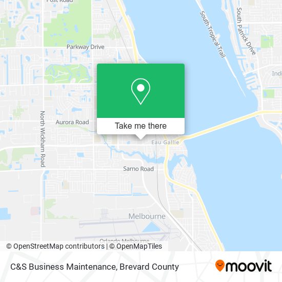 C&S Business Maintenance map