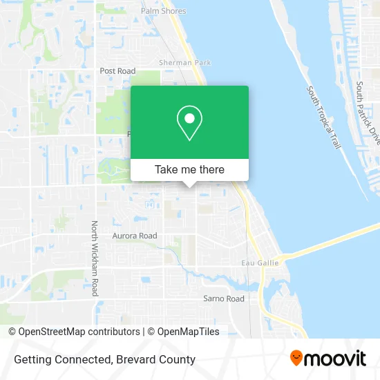 Getting Connected map