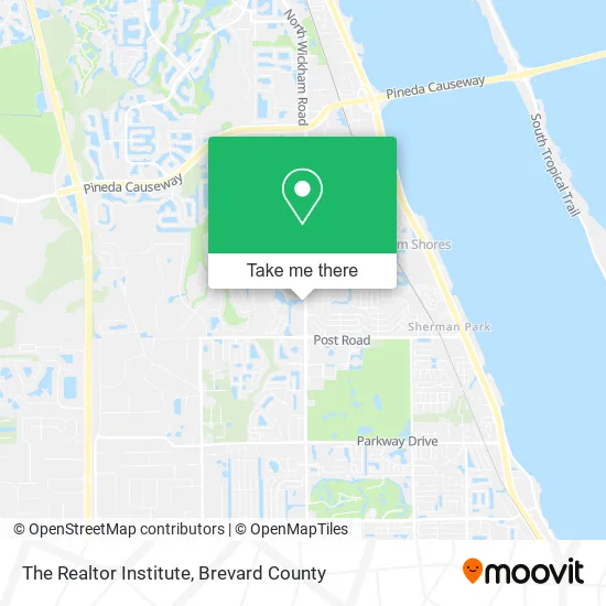 The Realtor Institute map
