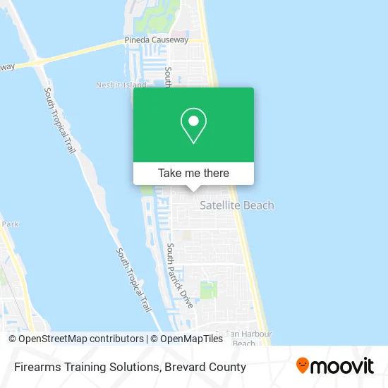 Firearms Training Solutions map
