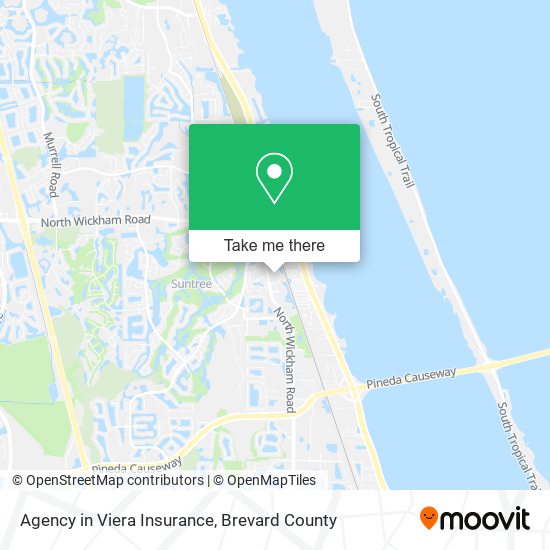 Agency in Viera Insurance map