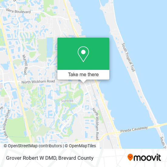 Grover Robert W DMD map