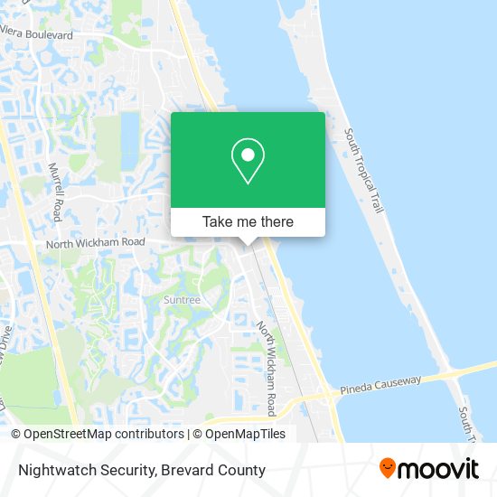 Mapa de Nightwatch Security