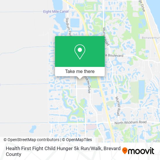 Mapa de Health First Fight Child Hunger 5k Run / Walk