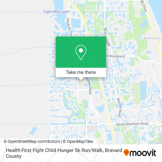 Health First Fight Child Hunger 5k Run / Walk map
