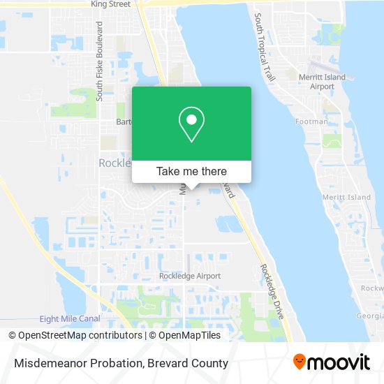 Mapa de Misdemeanor Probation