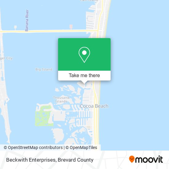 Mapa de Beckwith Enterprises