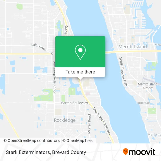 Stark Exterminators map