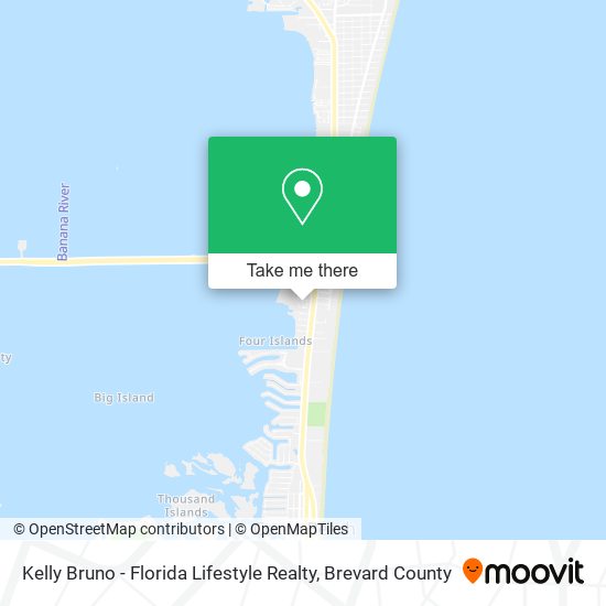 Kelly Bruno - Florida Lifestyle Realty map