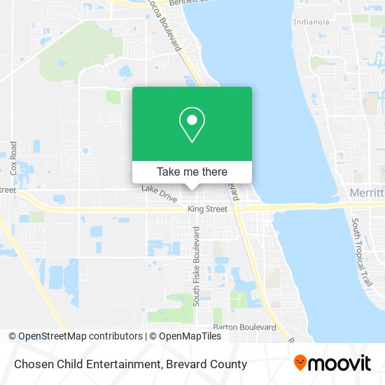 Chosen Child Entertainment map