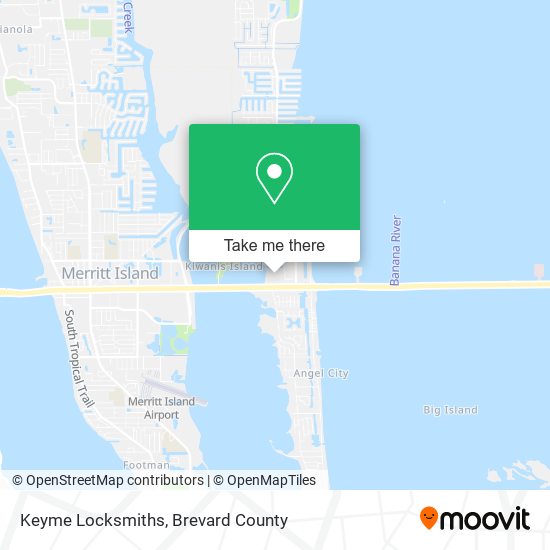 Keyme Locksmiths map