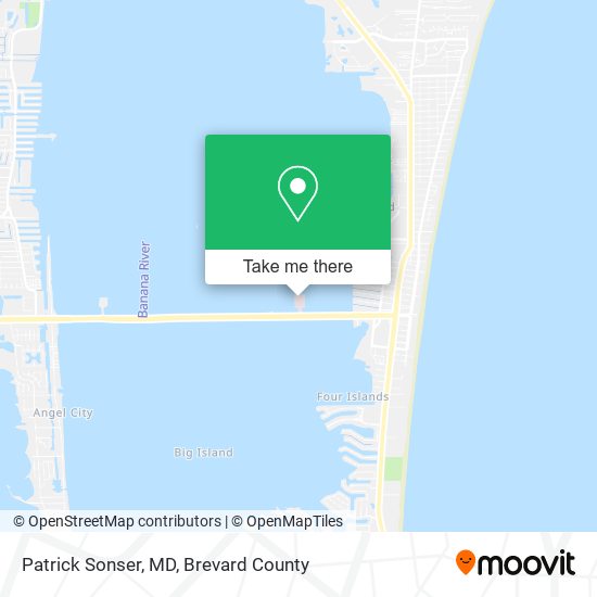 Patrick Sonser, MD map