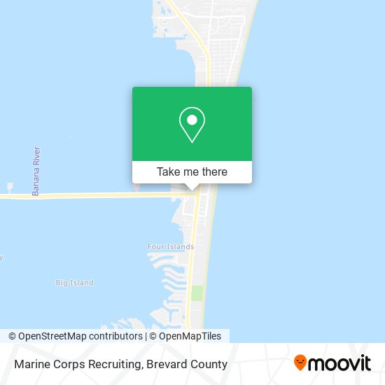 Mapa de Marine Corps Recruiting